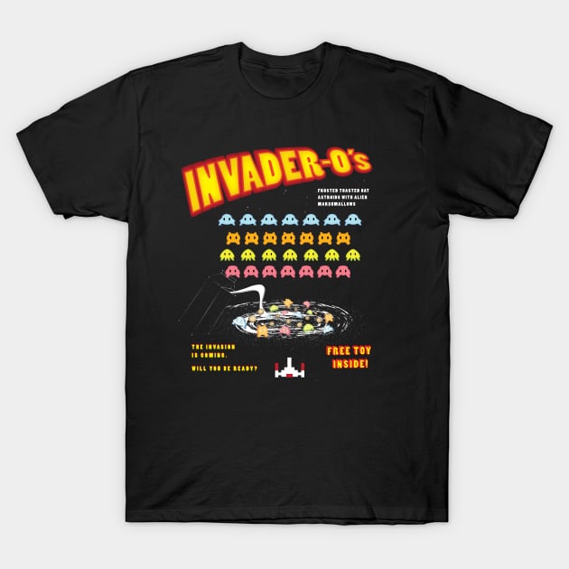 Invader-O's T-Shirt by bigcat_smauls